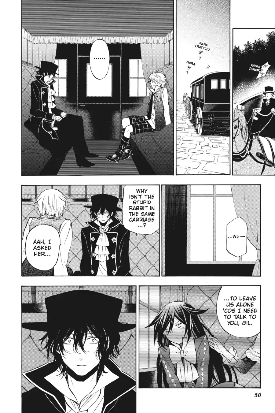 Read Pandora Hearts chapter 110 image 0 on Lezhin
