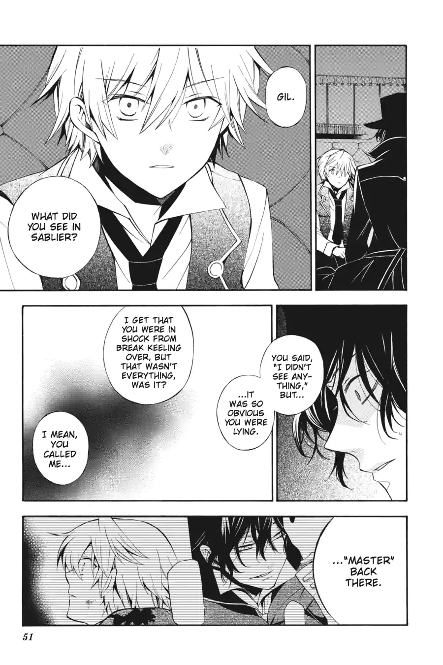 Read Pandora Hearts chapter 110 image 1 on Lezhin
