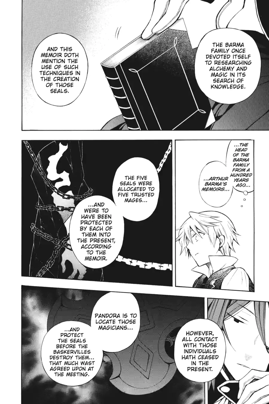 Read Pandora Hearts chapter 111 image 1 on Lezhin