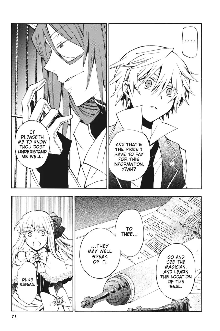 Read Pandora Hearts chapter 111 image 4 on Lezhin