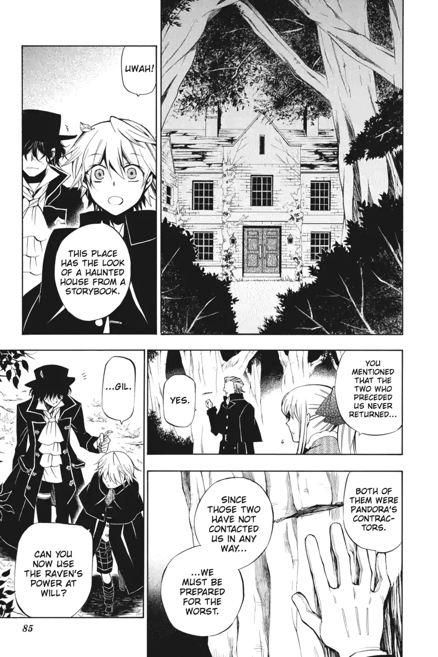 Read Pandora Hearts chapter 112 image 4 on Lezhin