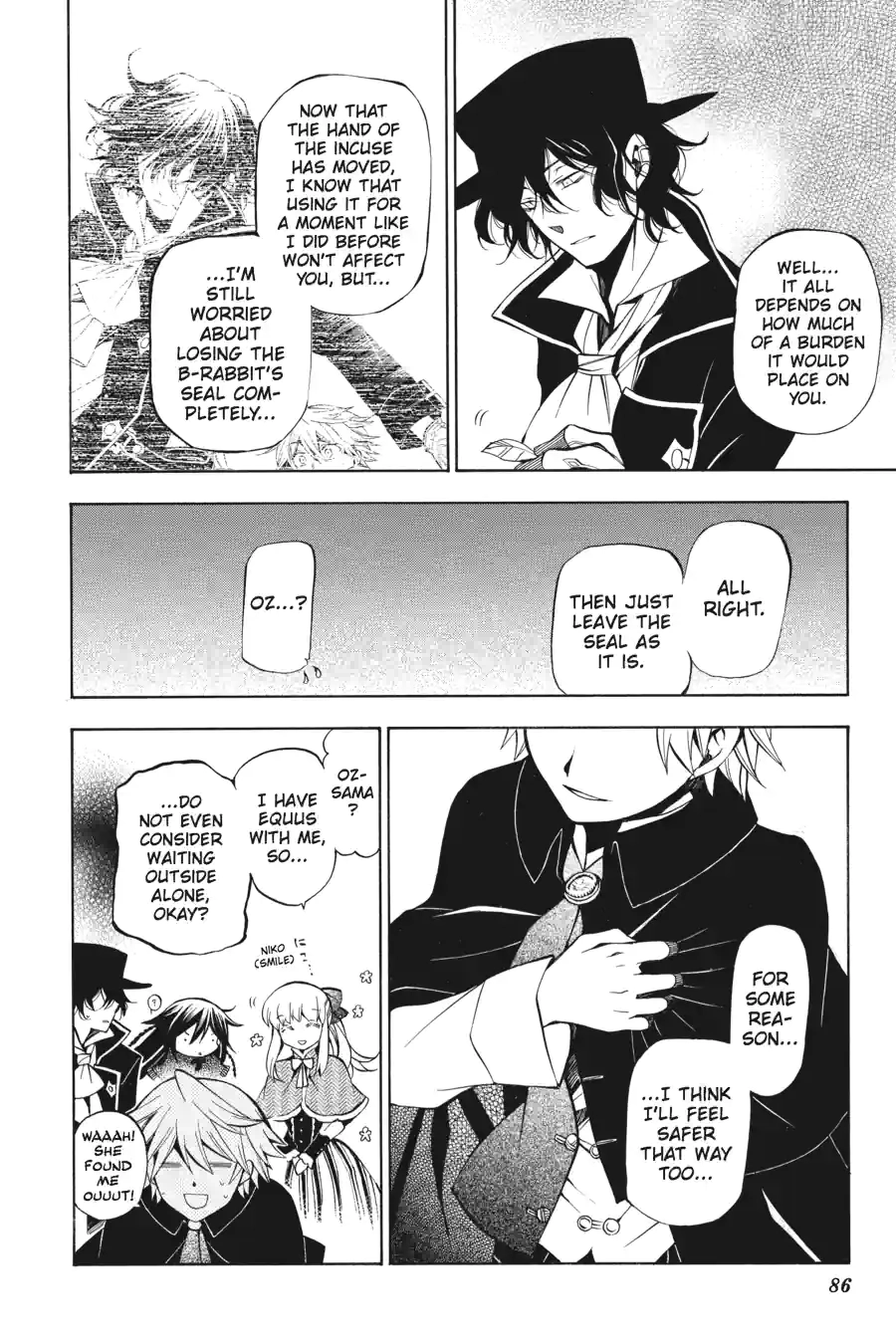 Read Pandora Hearts chapter 112 image 5 on Lezhin