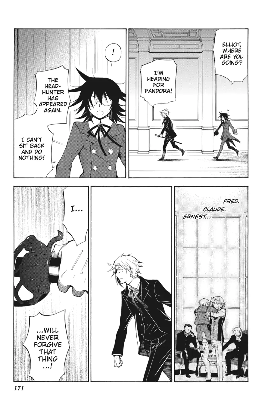 Read Pandora Hearts chapter 117 image 14 on Lezhin