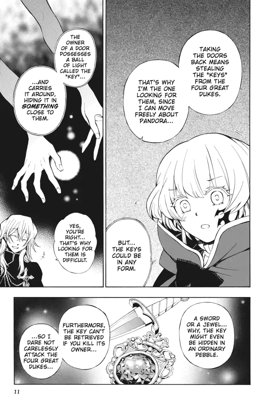 Read Pandora Hearts chapter 118 image 8 on Lezhin