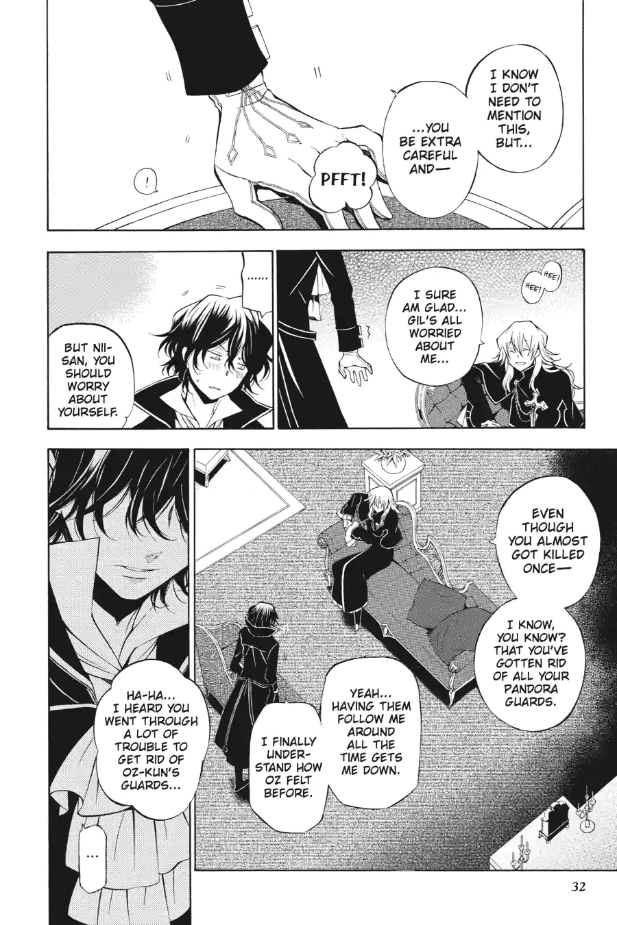 Read Pandora Hearts chapter 120 image 1 on Lezhin