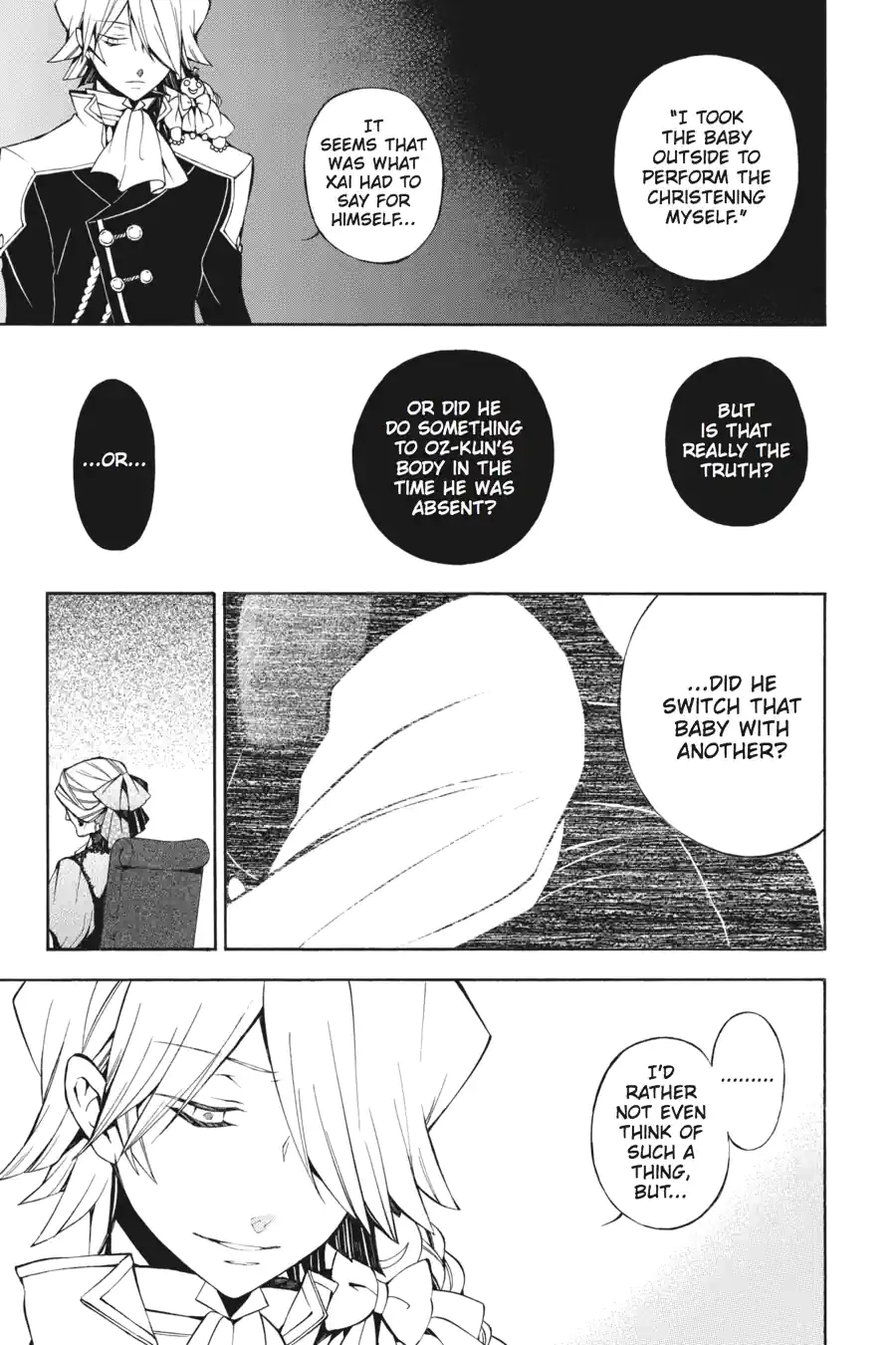 Read Pandora Hearts chapter 120 image 12 on Lezhin