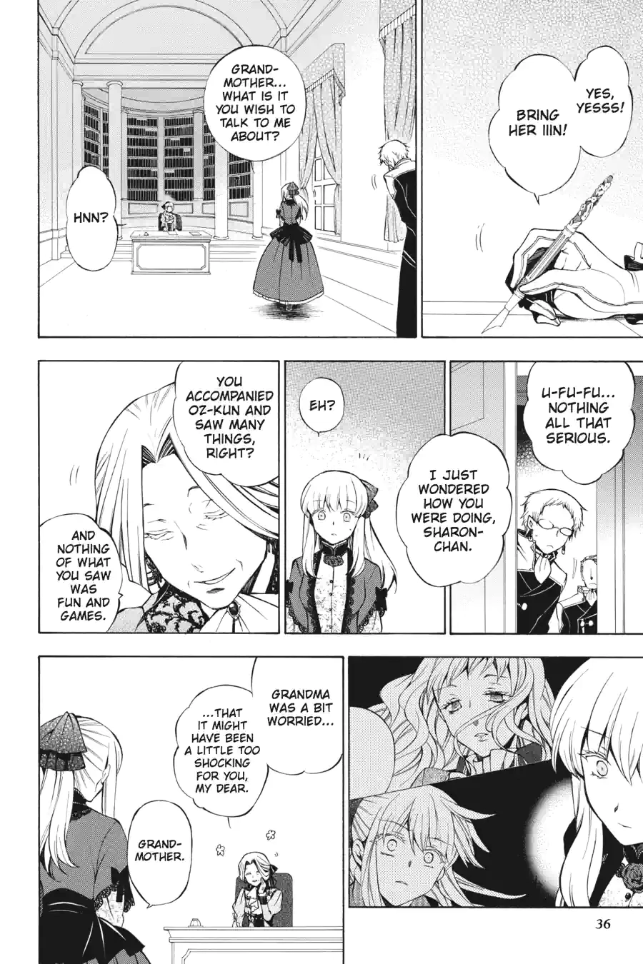 Read Pandora Hearts chapter 120 image 5 on Lezhin