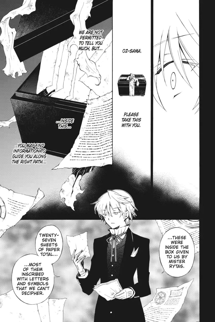 Read Pandora Hearts chapter 121 image 10 on Lezhin
