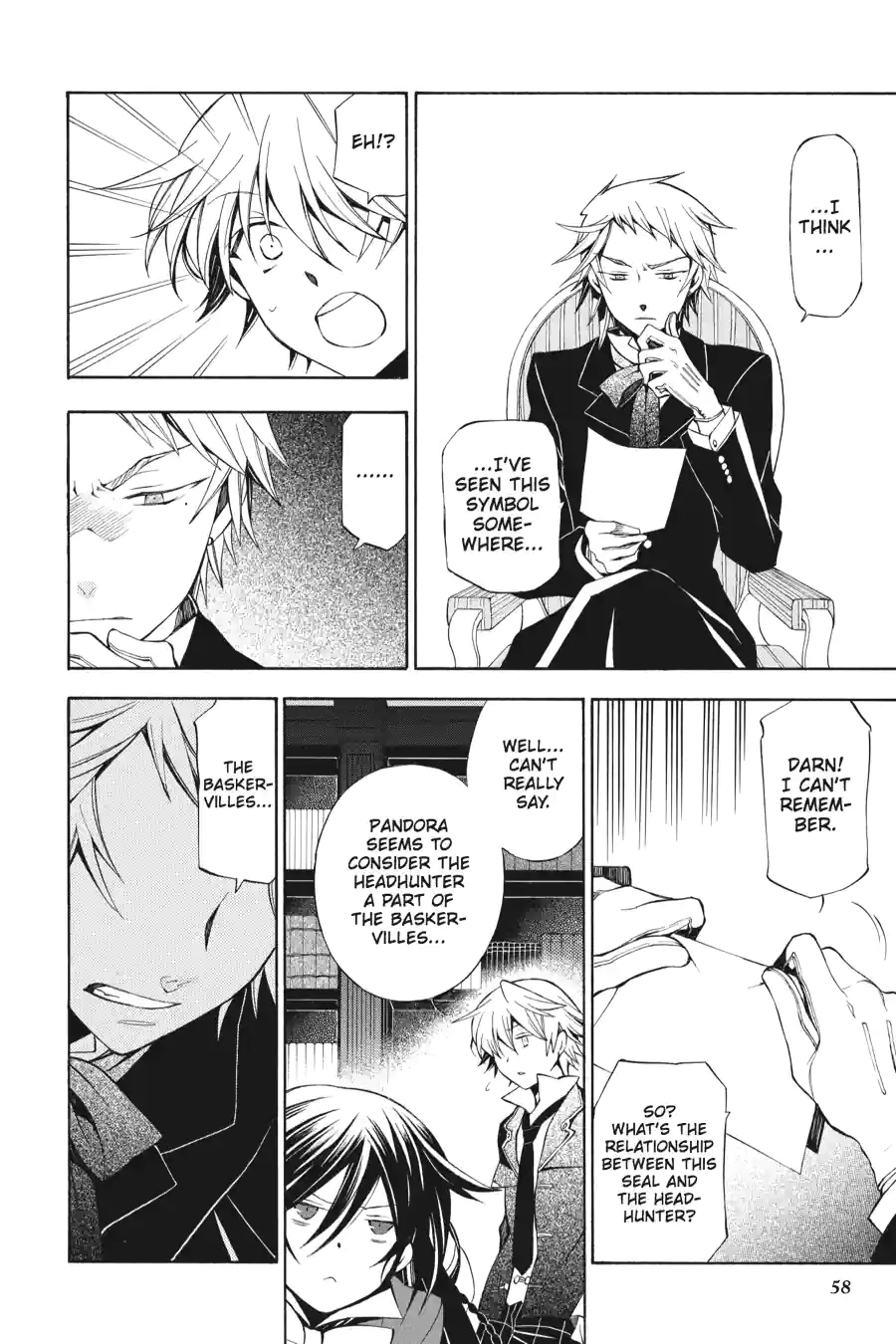Read Pandora Hearts chapter 121 image 13 on Lezhin