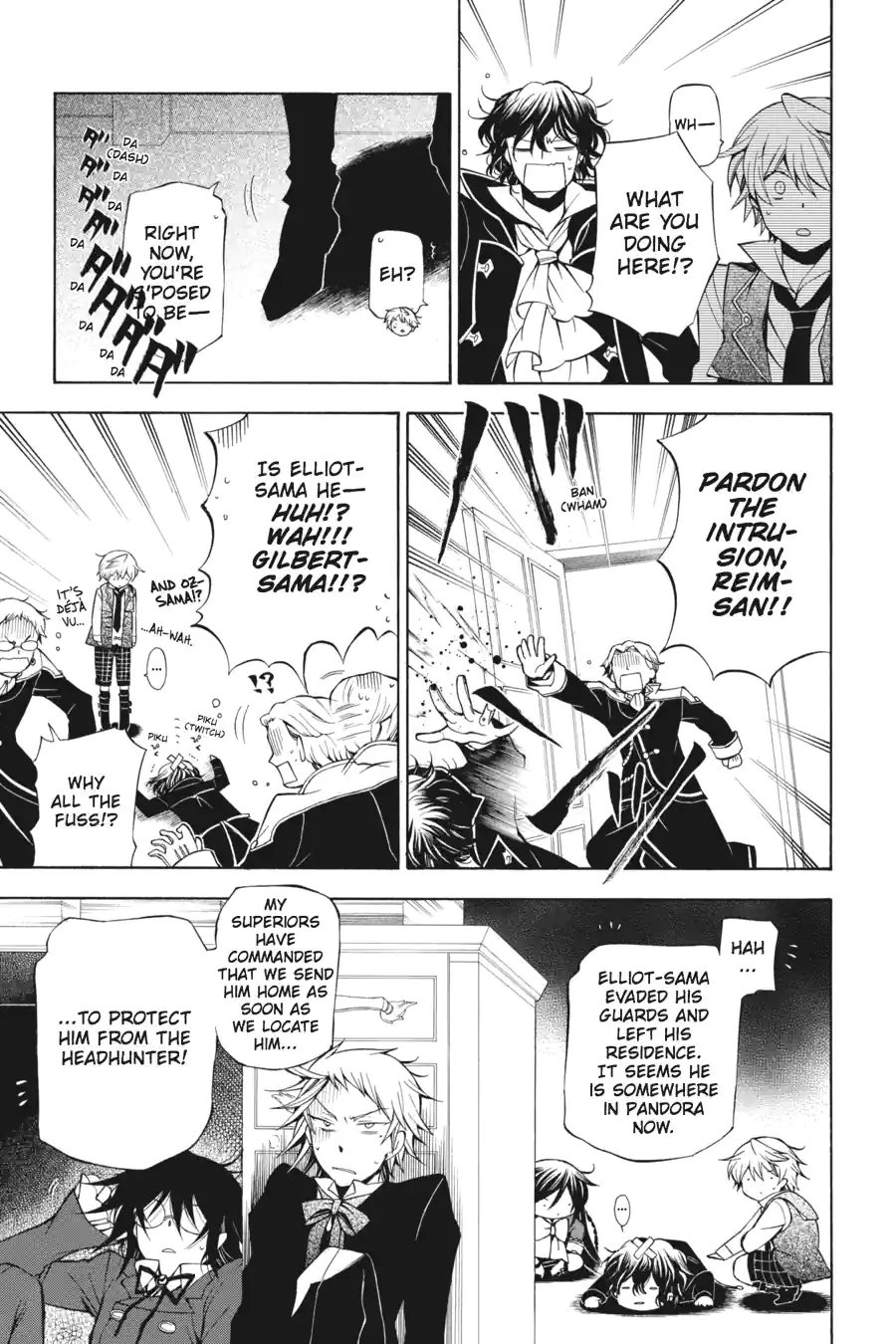 Read Pandora Hearts chapter 121 image 8 on Lezhin