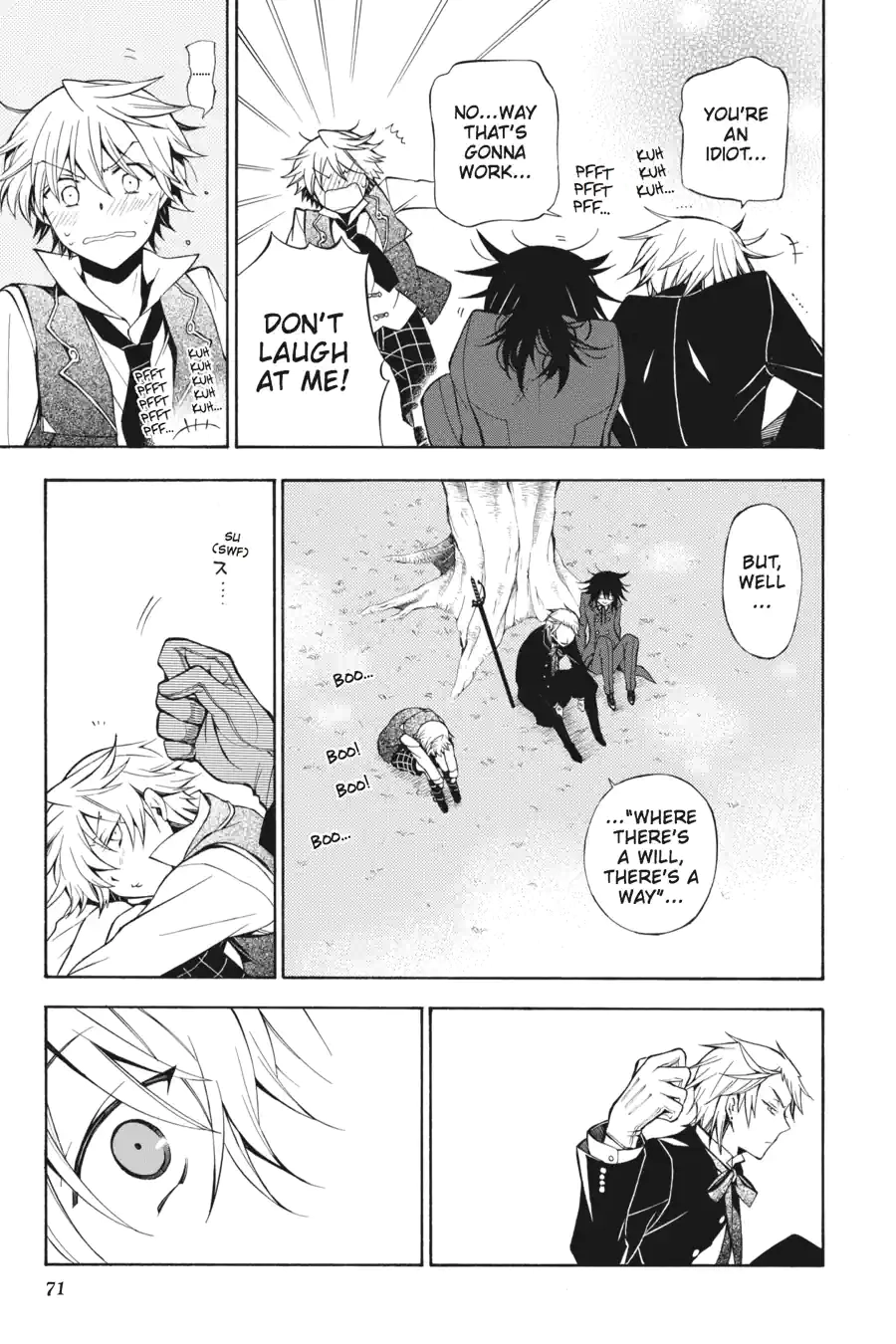 Read Pandora Hearts chapter 122 image 12 on Lezhin