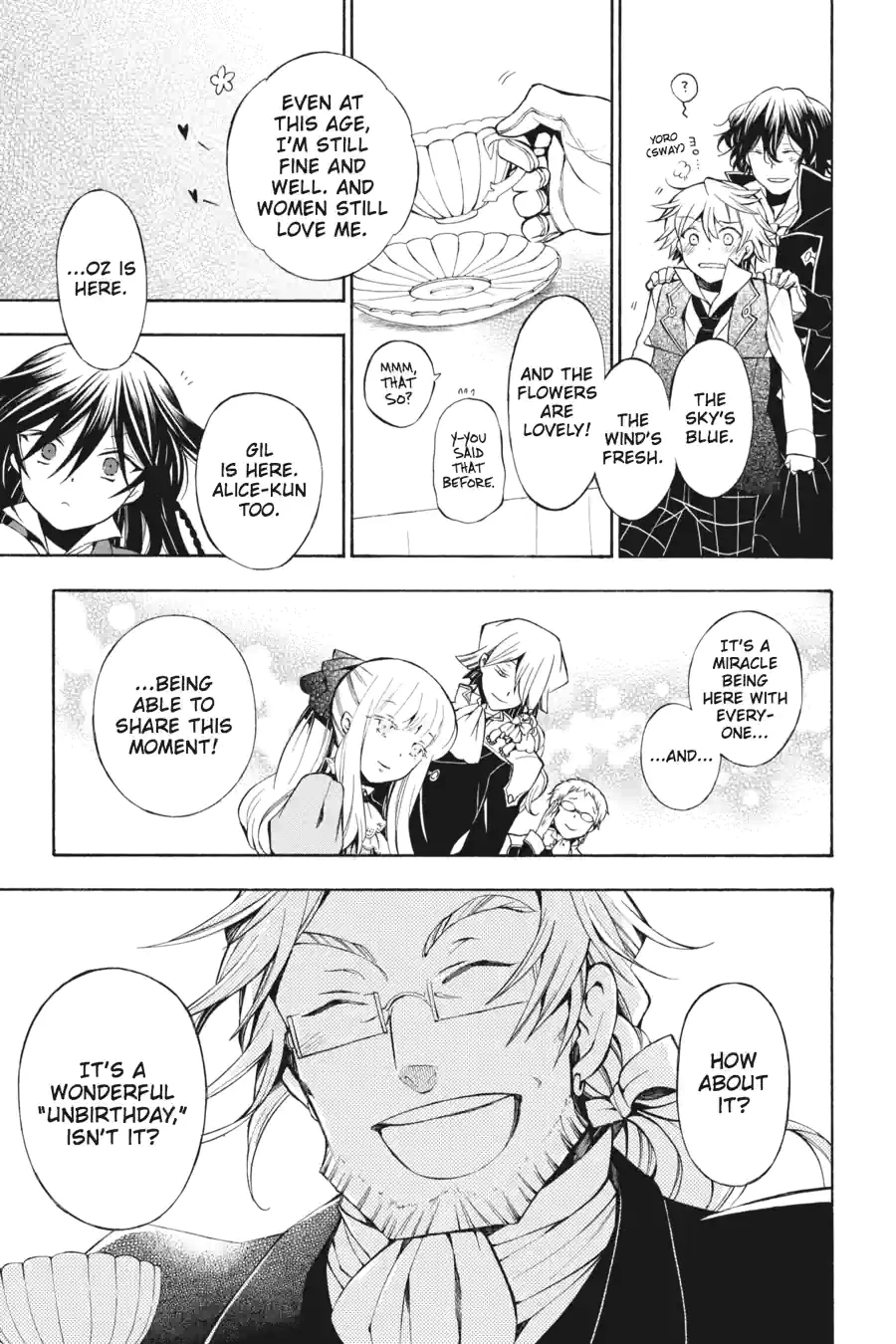 Read Pandora Hearts chapter 123 image 7 on Lezhin