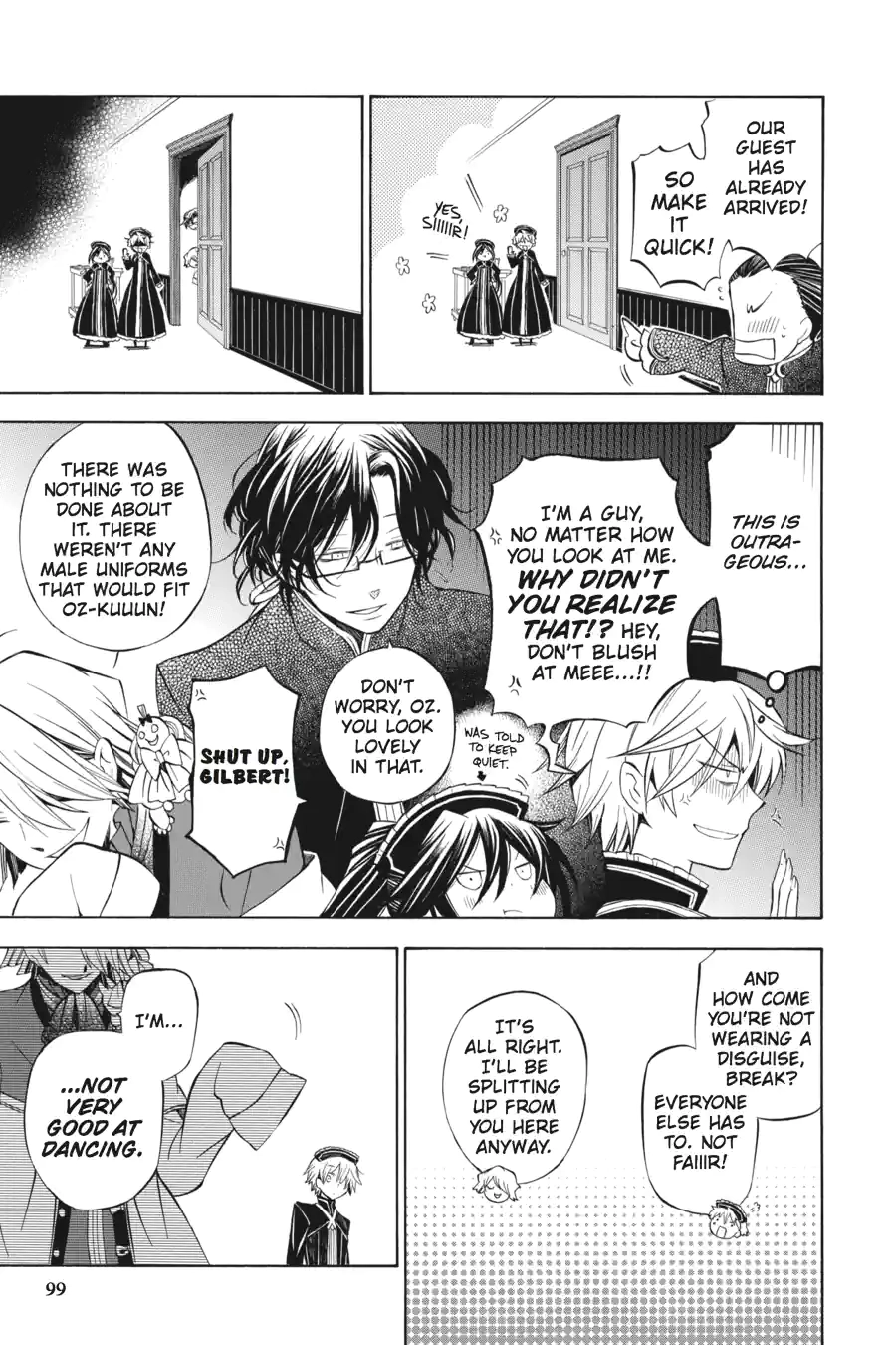 Read Pandora Hearts chapter 124 image 10 on Lezhin