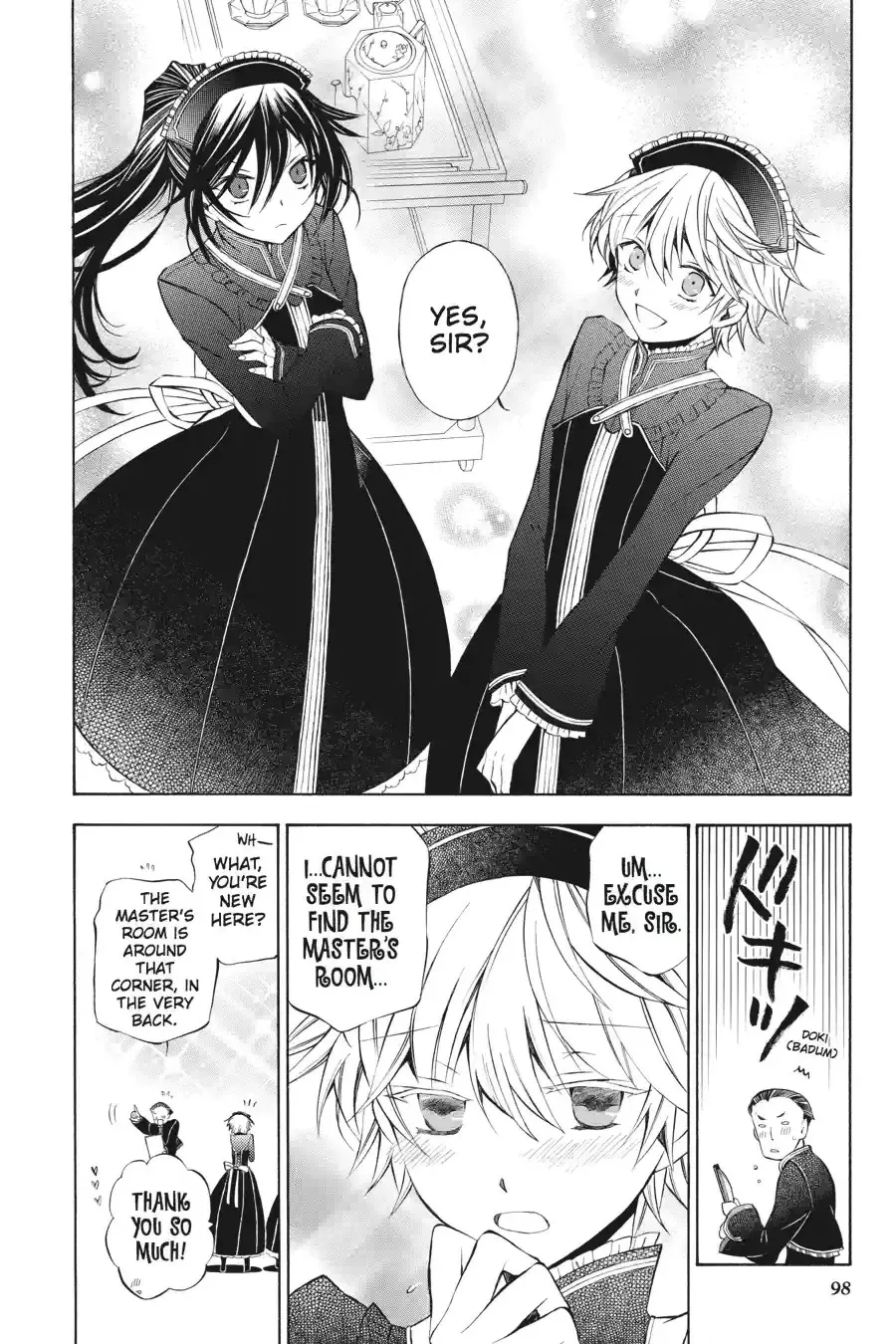 Read Pandora Hearts chapter 124 image 9 on Lezhin