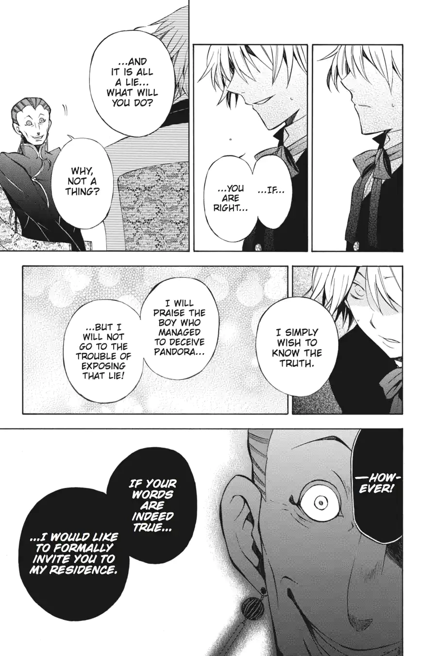 Read Pandora Hearts chapter 125 image 15 on Lezhin