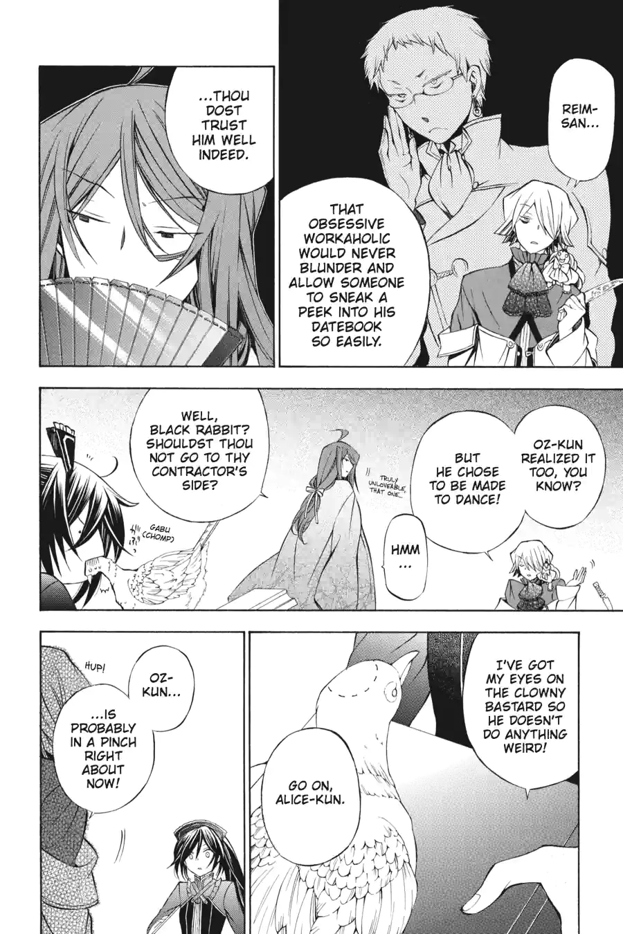 Read Pandora Hearts chapter 125 image 8 on Lezhin
