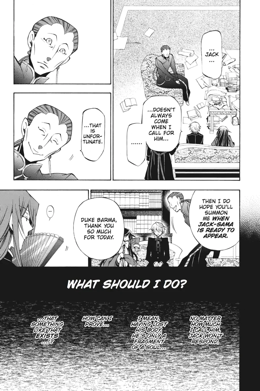 Read Pandora Hearts chapter 126 image 1 on Lezhin