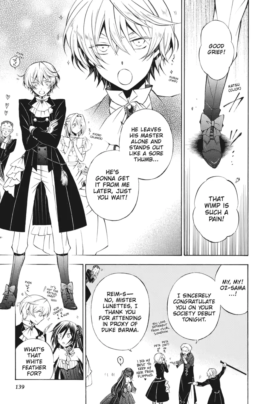 Read Pandora Hearts chapter 127 image 4 on Lezhin