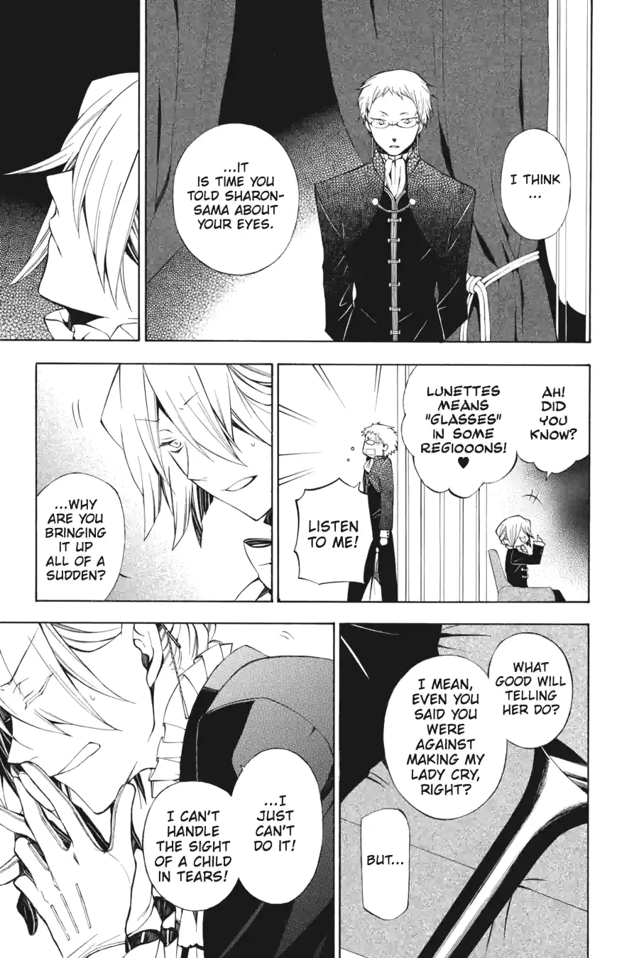 Read Pandora Hearts chapter 127 image 8 on Lezhin