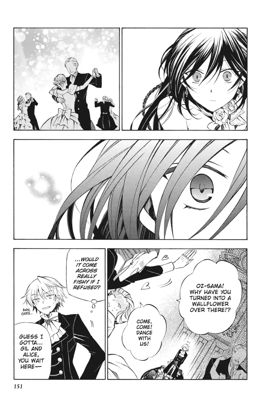 Read Pandora Hearts chapter 128 image 0 on Lezhin