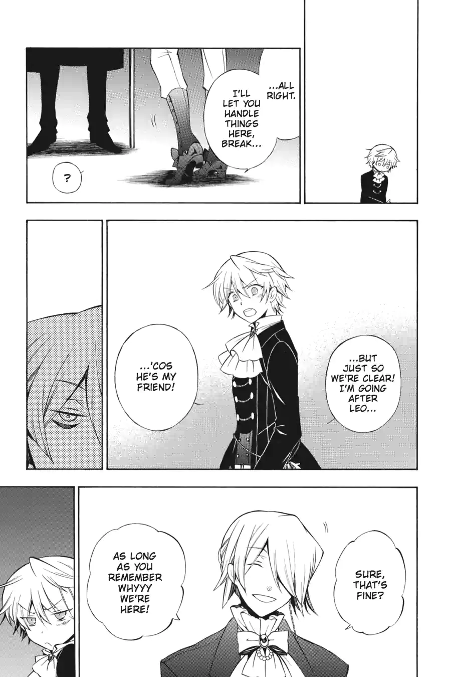 Read Pandora Hearts chapter 130 image 12 on Lezhin