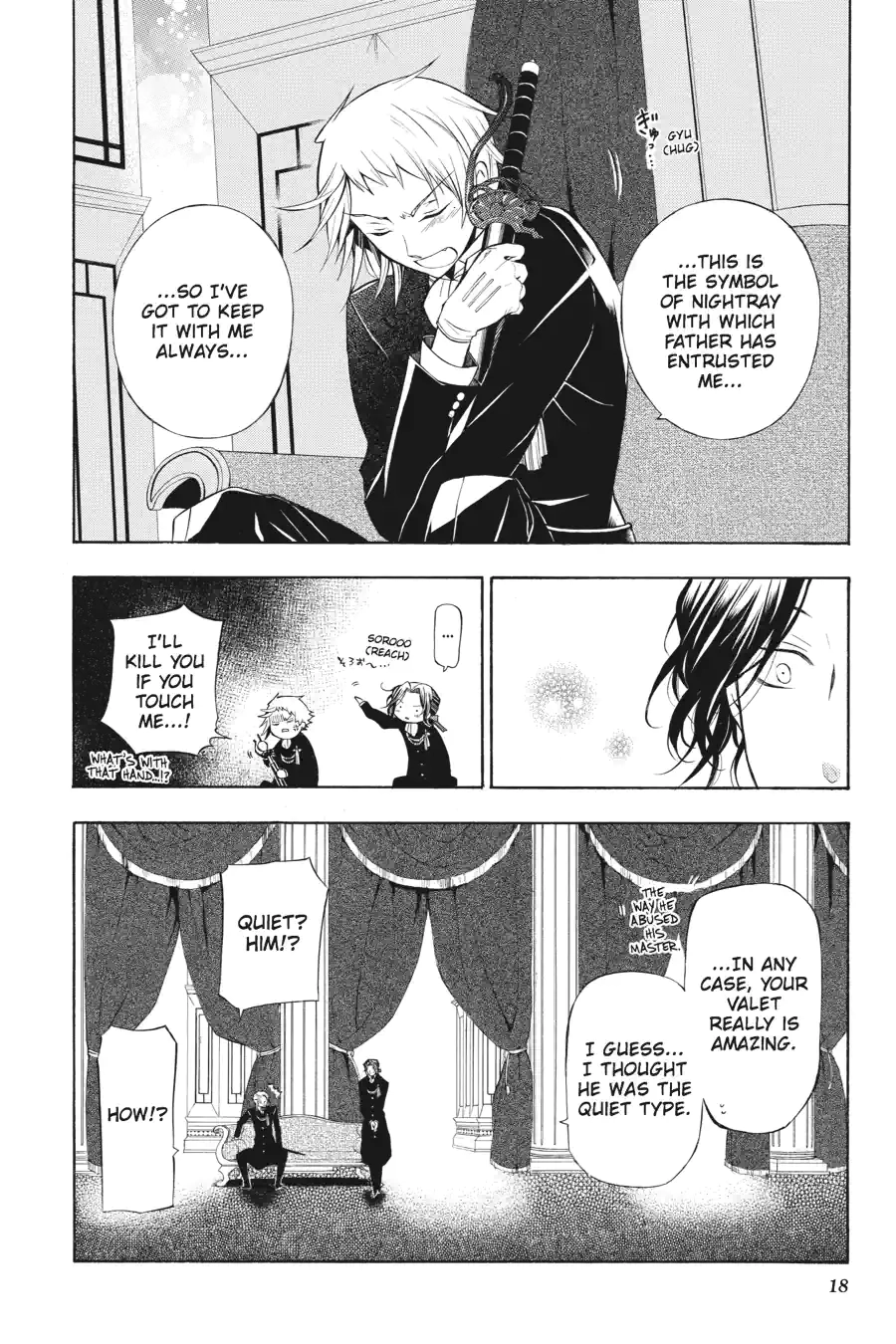 Read Pandora Hearts chapter 130 image 15 on Lezhin