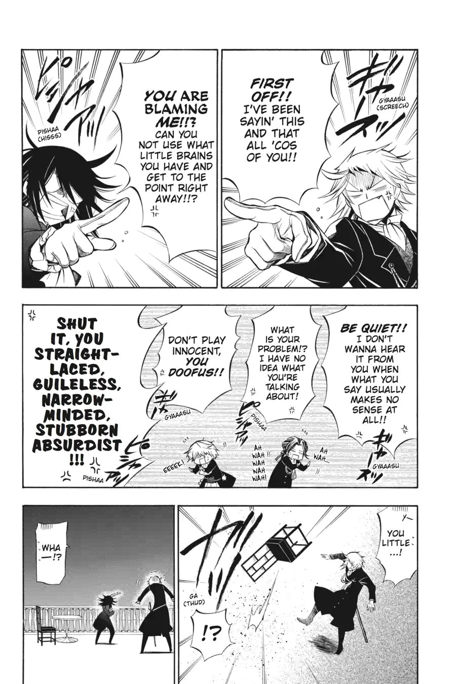 Read Pandora Hearts chapter 130 image 8 on Lezhin