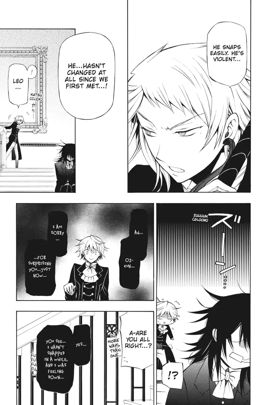 Read Pandora Hearts chapter 131 image 0 on Lezhin