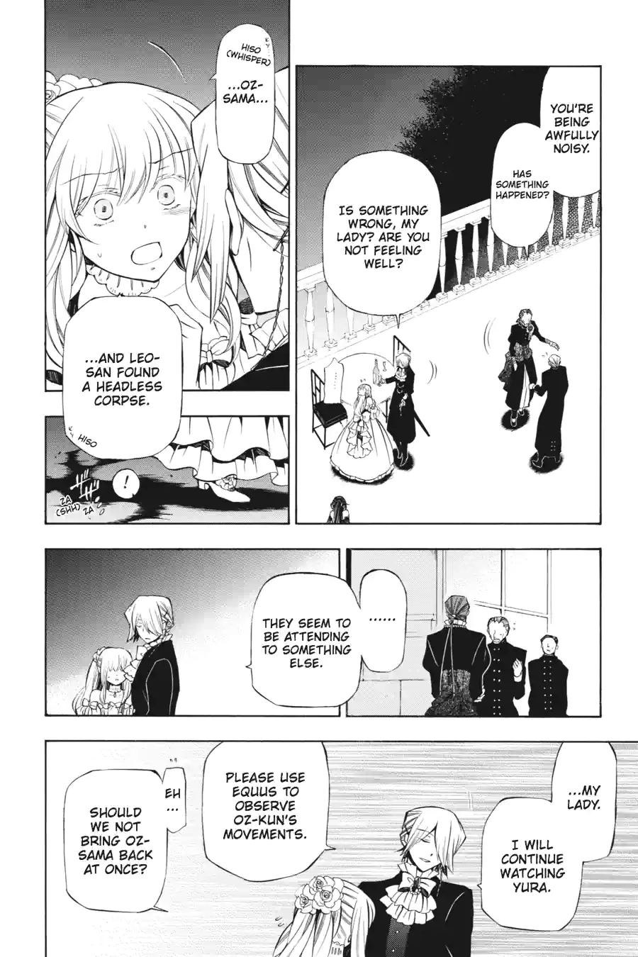 Read Pandora Hearts chapter 133 image 3 on Lezhin