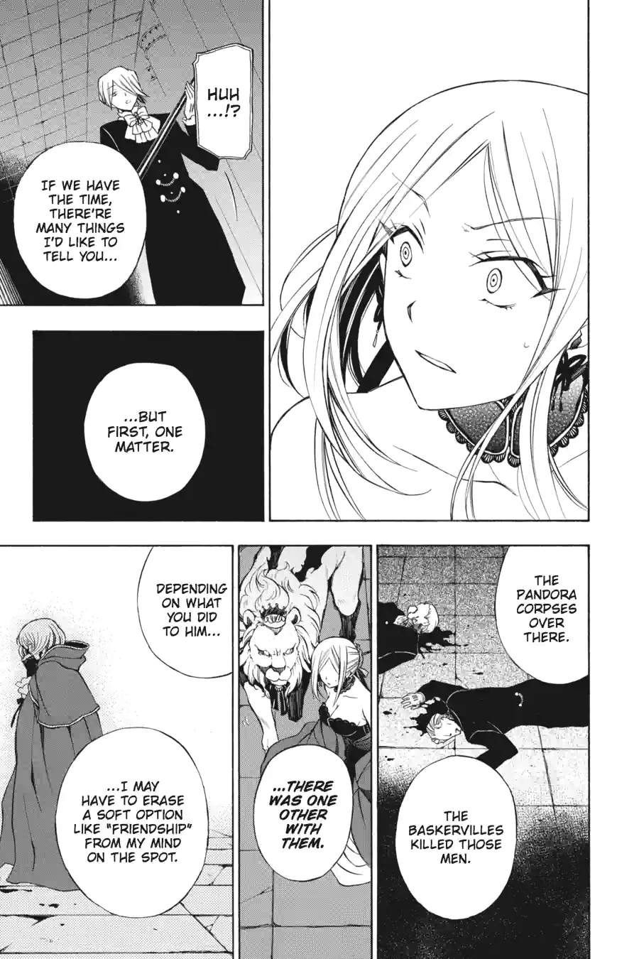 Read Pandora Hearts chapter 135 image 8 on Lezhin