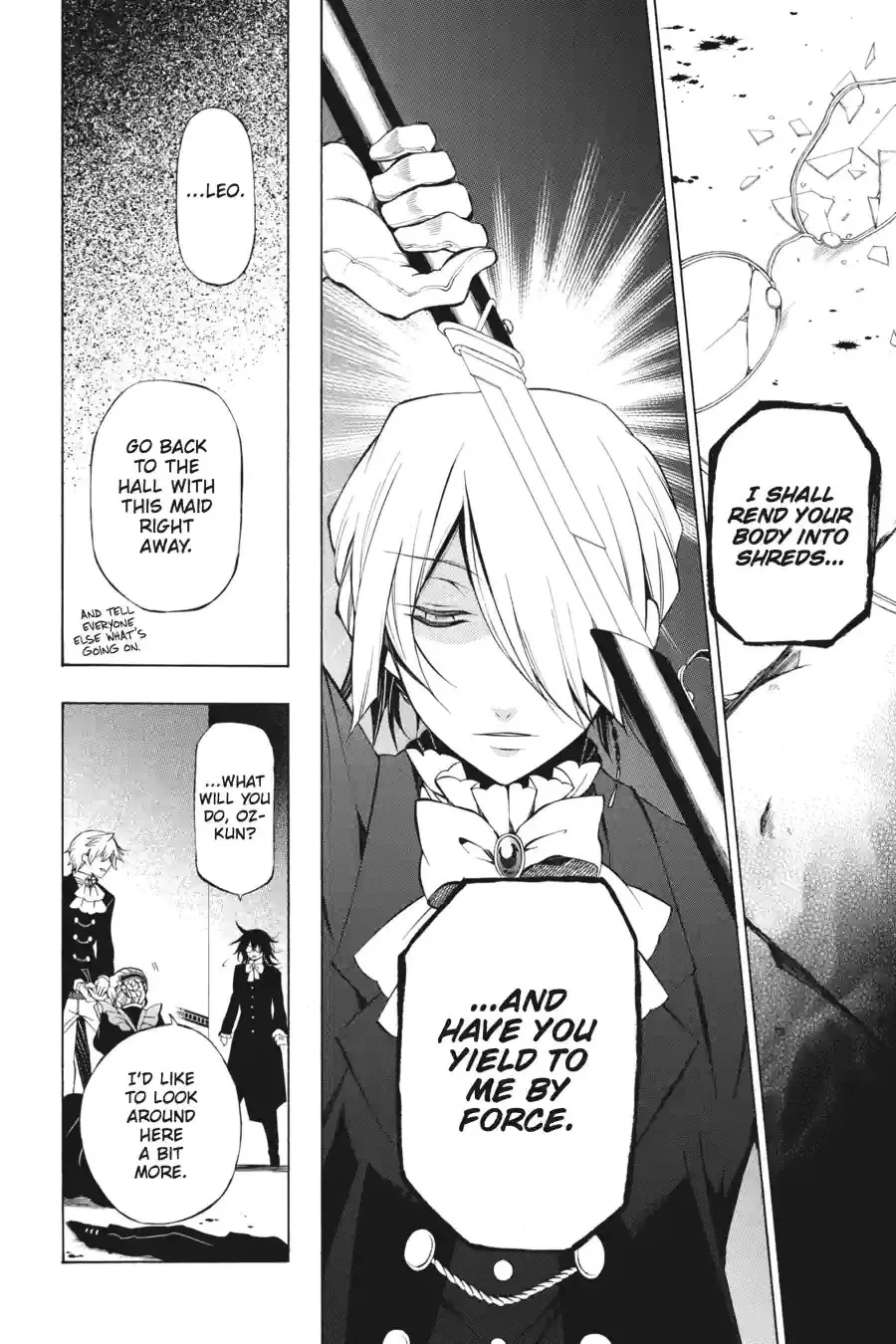Read Pandora Hearts chapter 135 image 9 on Lezhin
