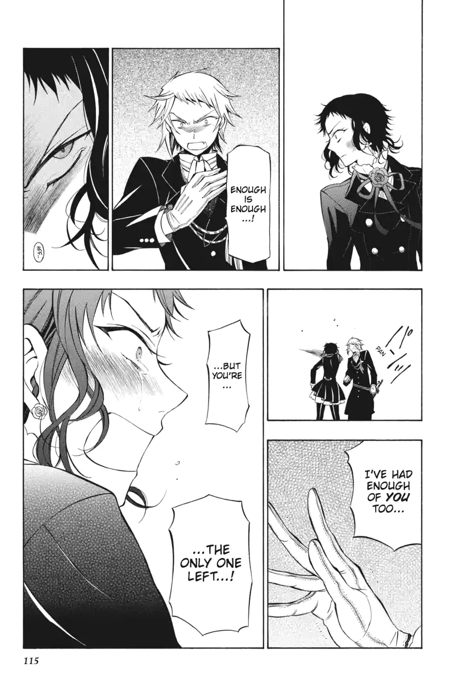 Pandora Hearts Chapter 137 page 1 - 
