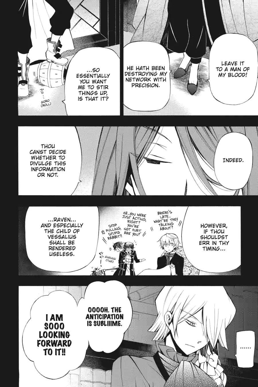Read Pandora Hearts chapter 139 image 1 on Lezhin