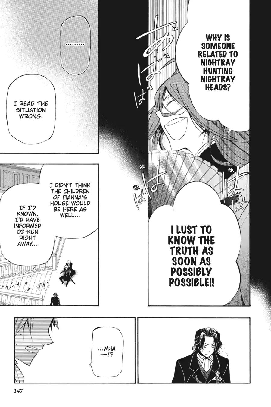 Read Pandora Hearts chapter 139 image 2 on Lezhin