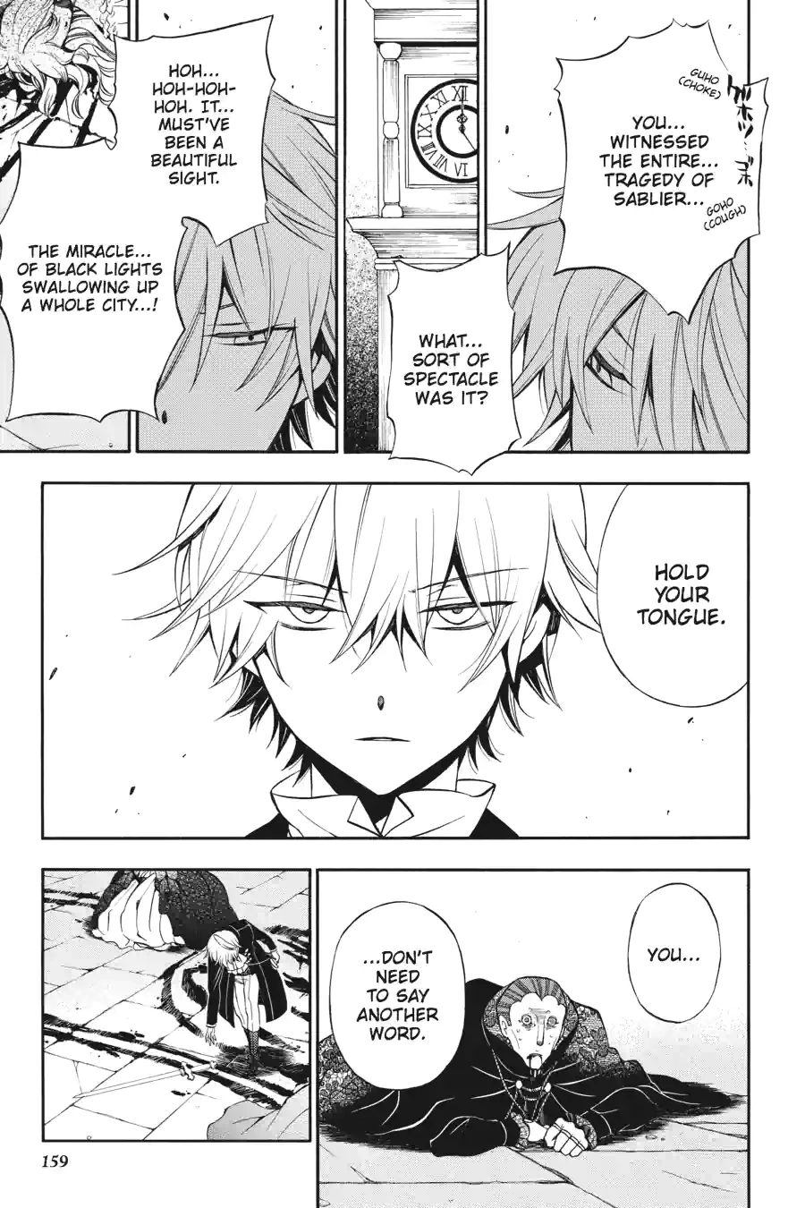 Pandora Hearts Chapter 150 page 9 - 
