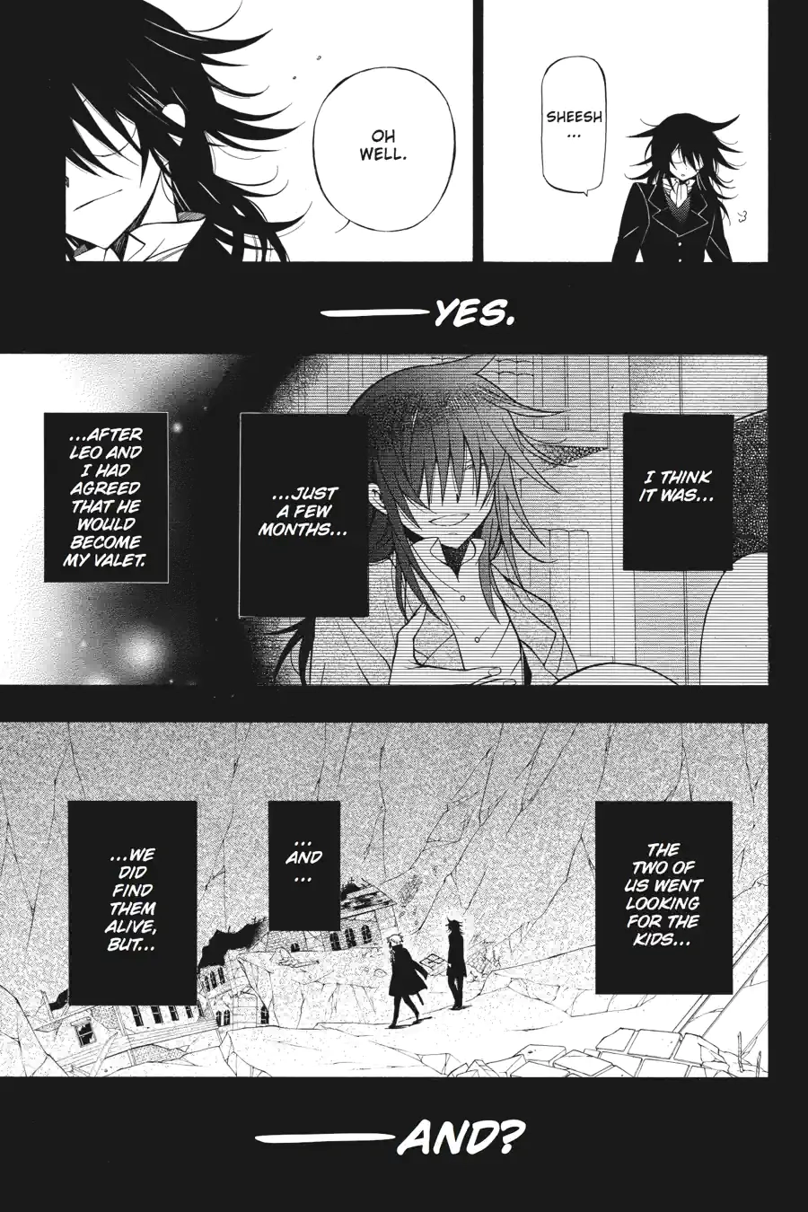 Pandora Hearts Chapter 152 page 3 - 