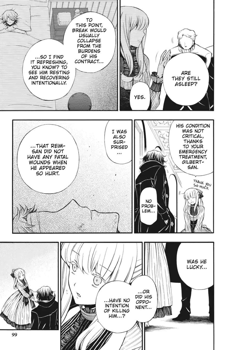 Pandora Hearts Chapter 157 page 7 - 