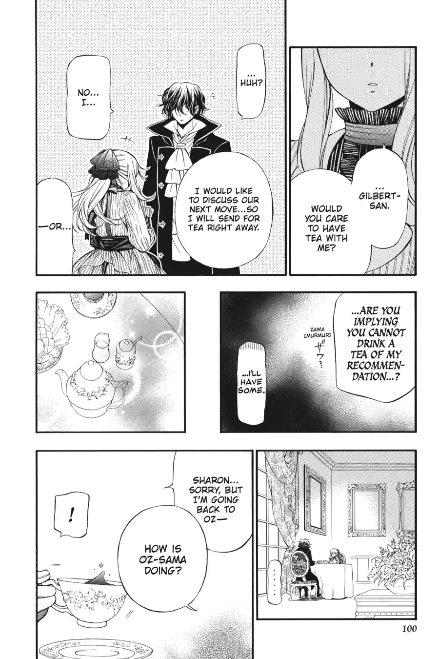 Pandora Hearts Chapter 157 page 8 - 