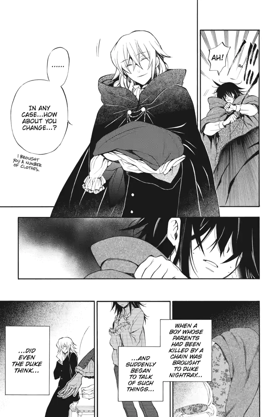 Pandora Hearts Chapter 160 page 1 - 