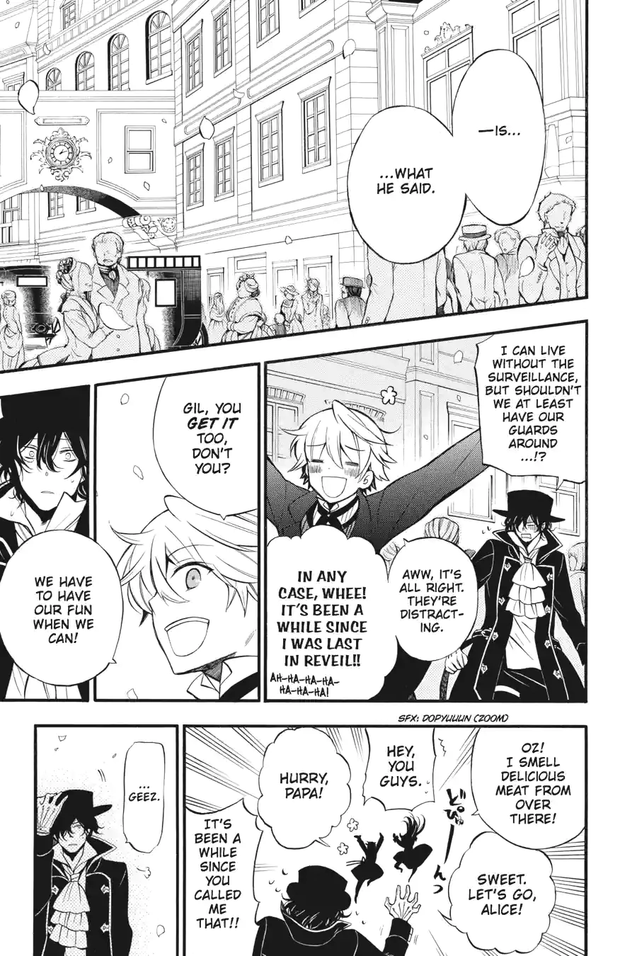 Pandora Hearts Chapter 162 page 5 - 