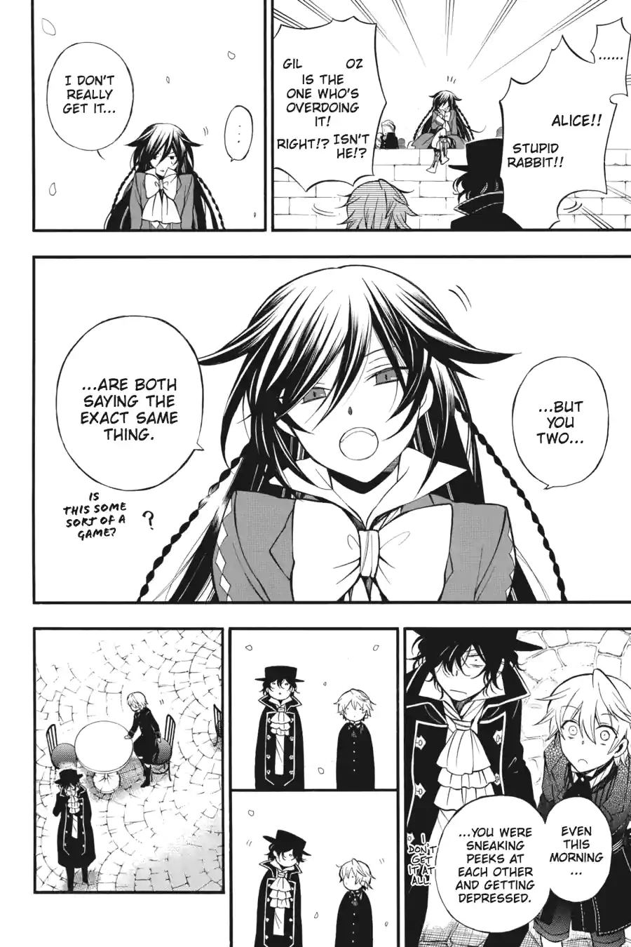 Pandora Hearts Chapter 163 page 7 - 