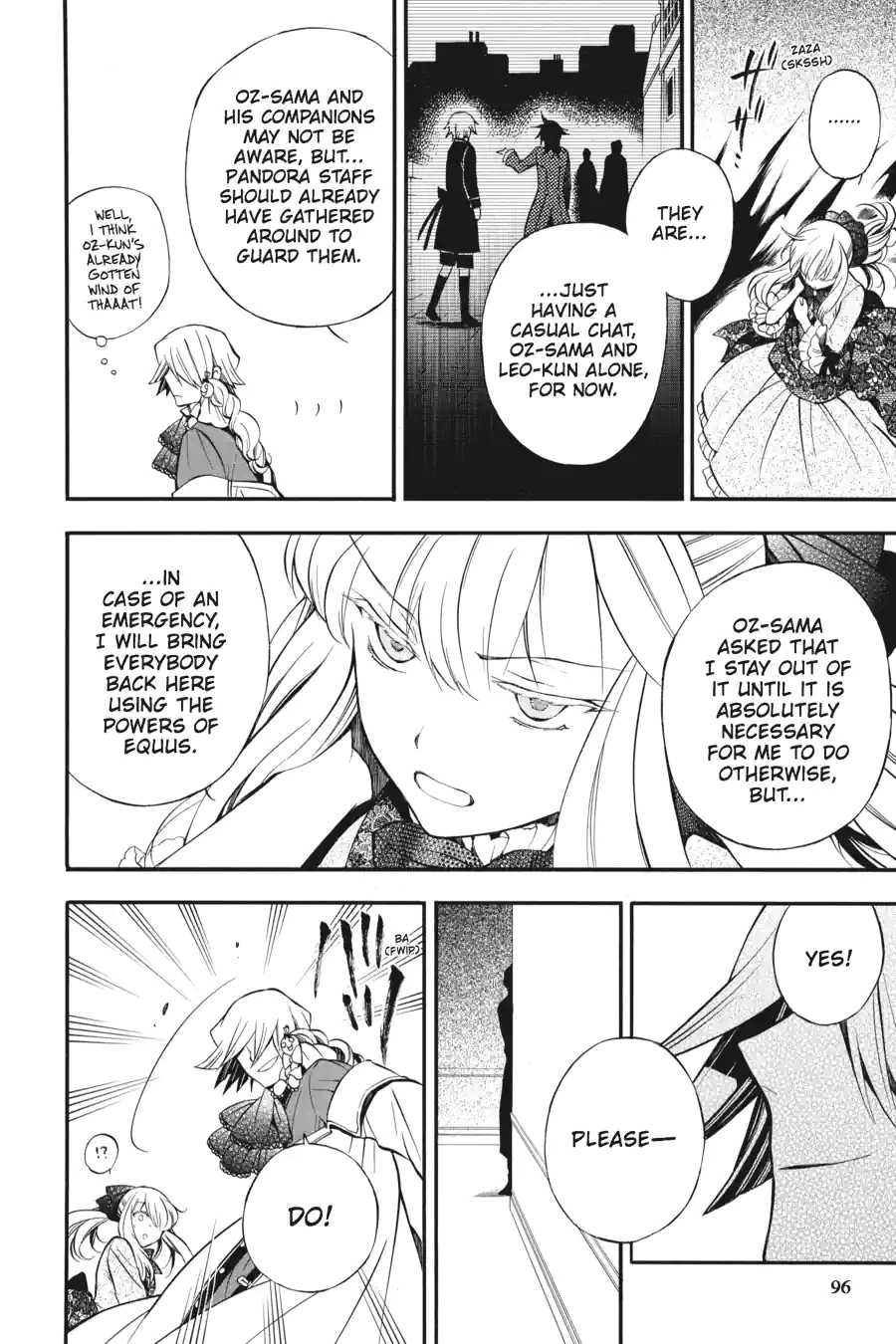 Pandora Hearts Chapter 167 page 7 - 