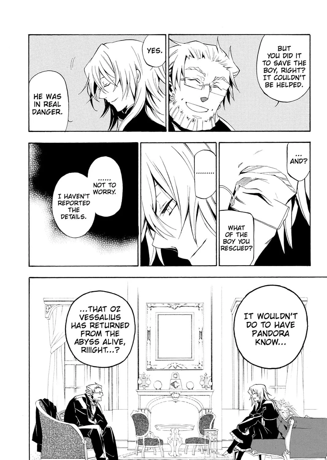 Read Pandora Hearts chapter 17 image 14 on Lezhin