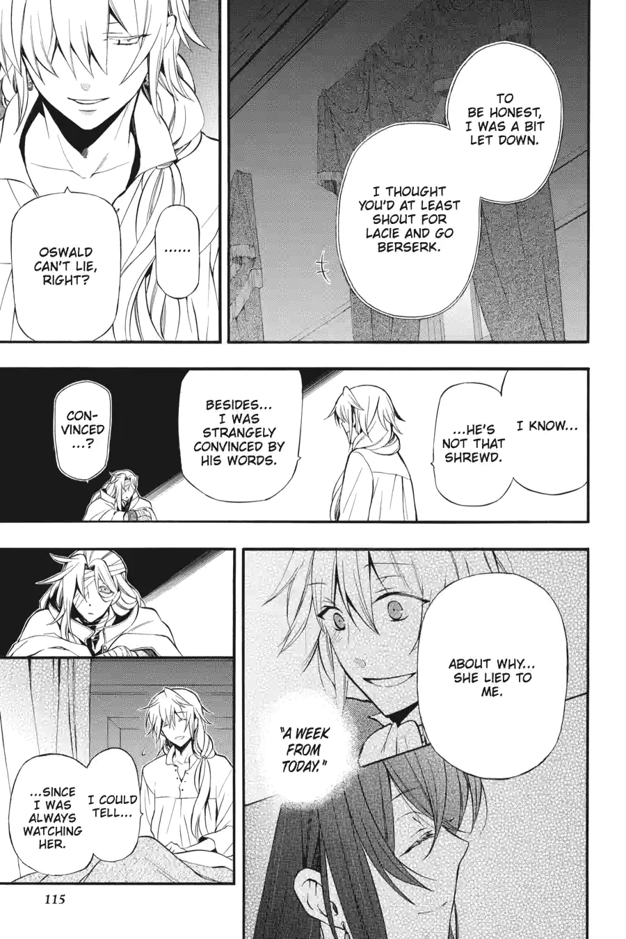 Pandora Hearts Chapter 178 page 8 - 
