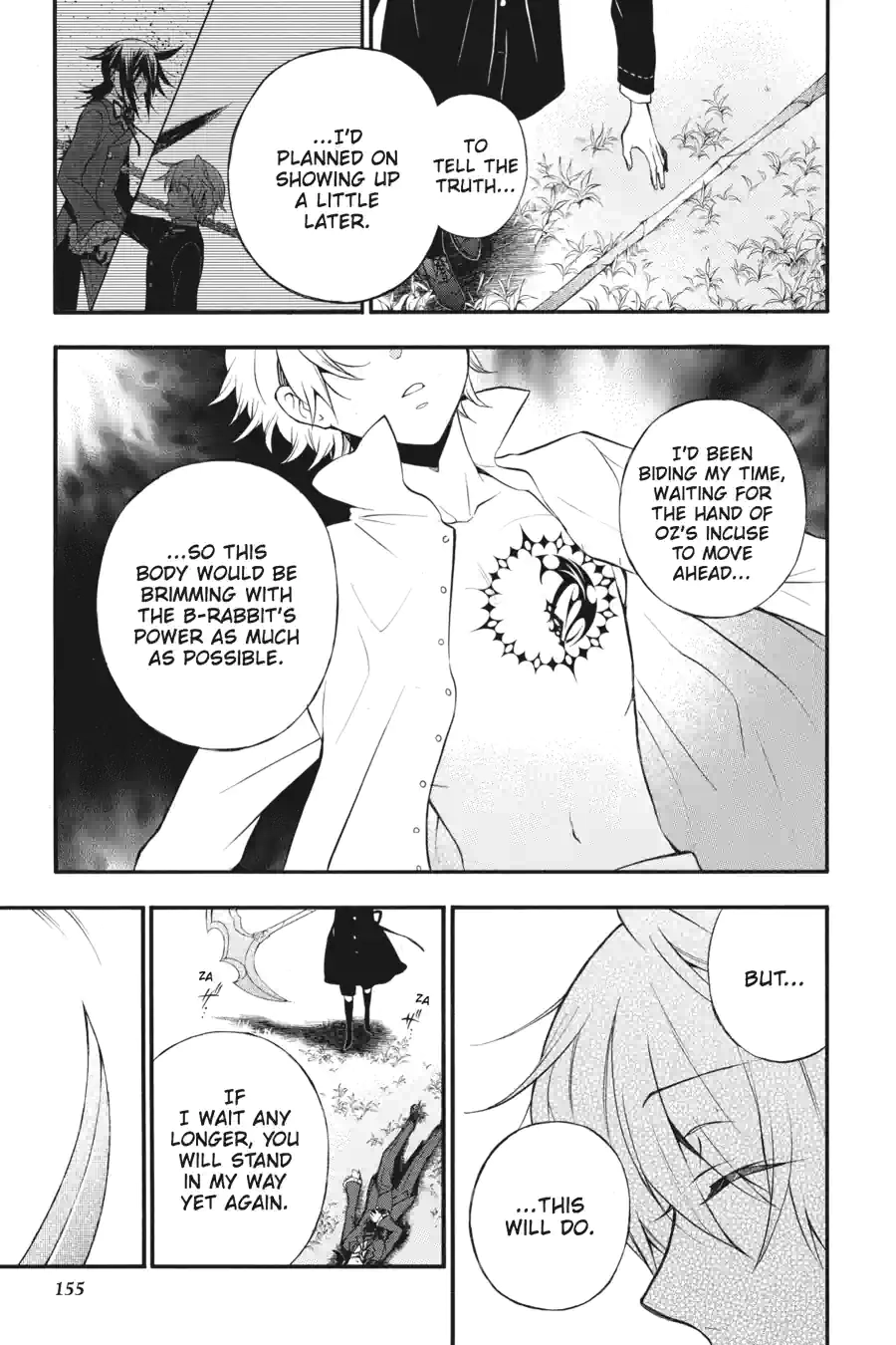 Pandora Hearts Chapter 180 page 11 - 
