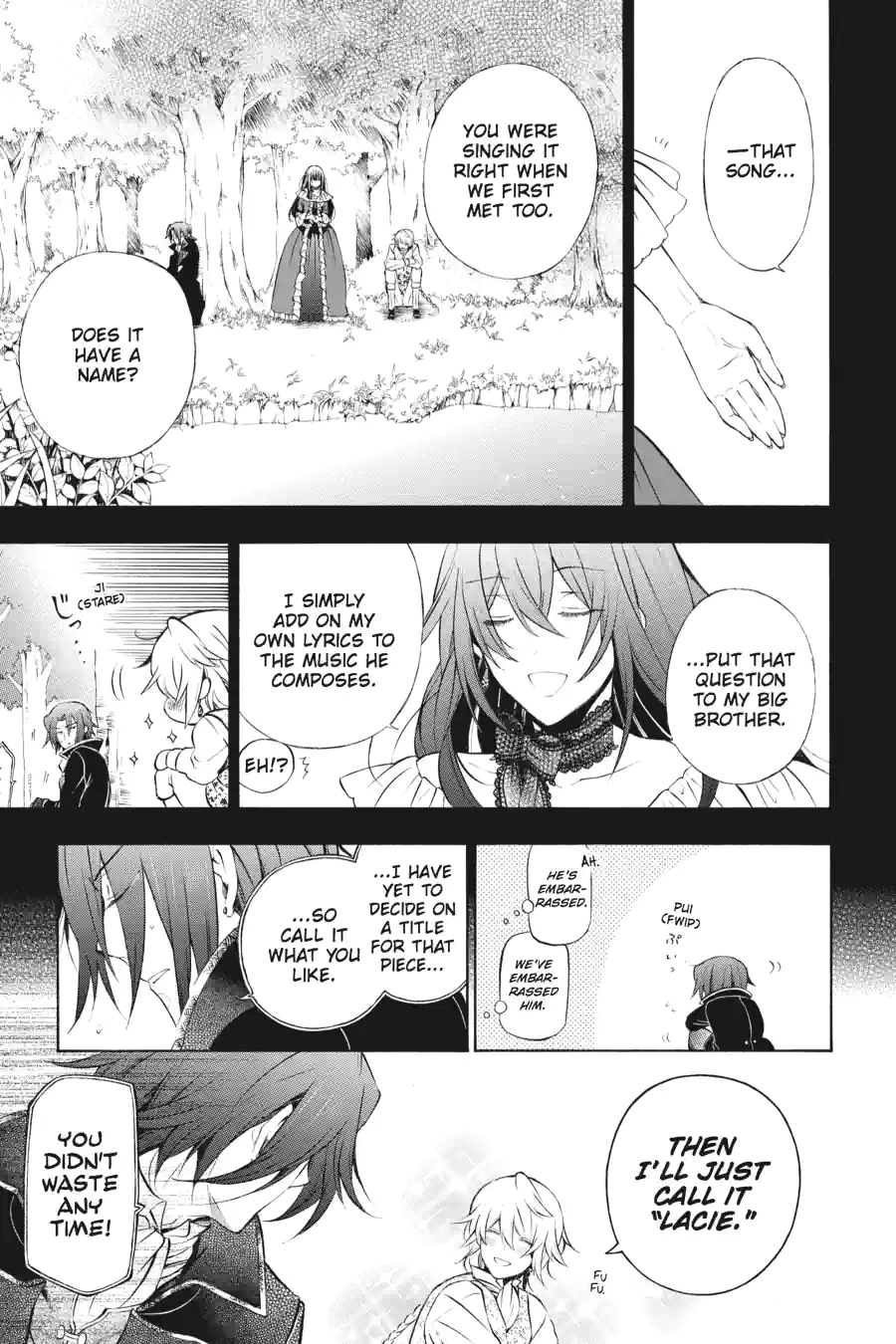 Pandora Hearts Chapter 185 page 3 - 