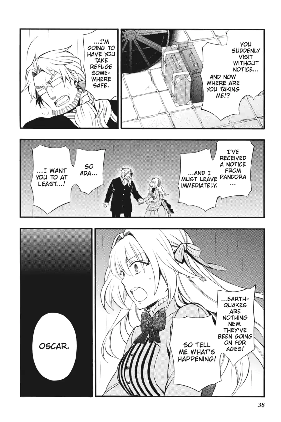 Pandora Hearts Chapter 195 page 16 - 