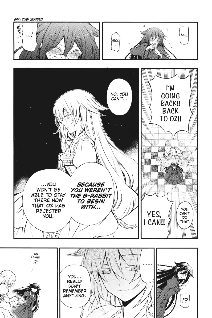 Pandora Hearts Chapter 196 page 7 - 