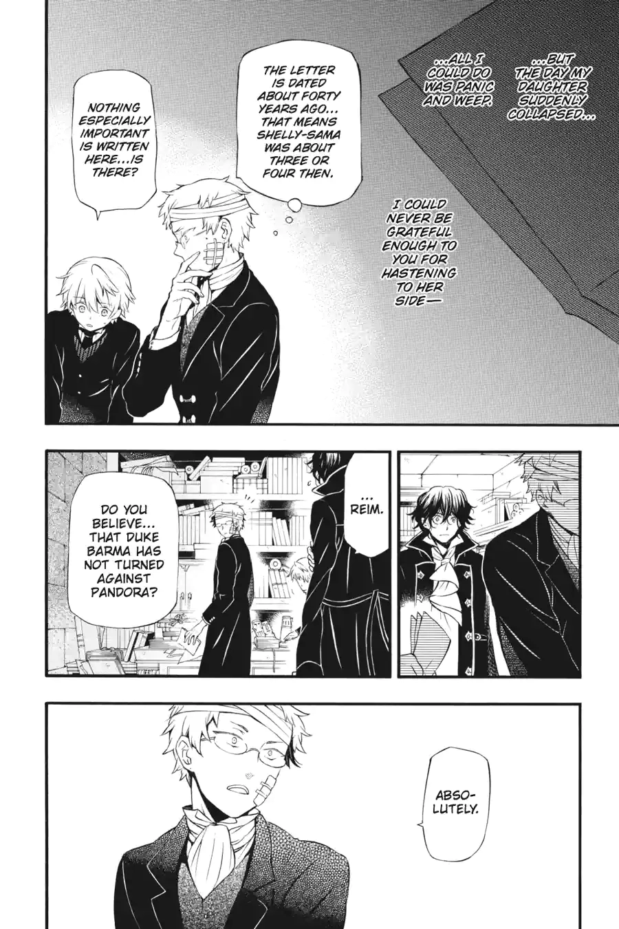 Pandora Hearts Chapter 218 page 8 - 
