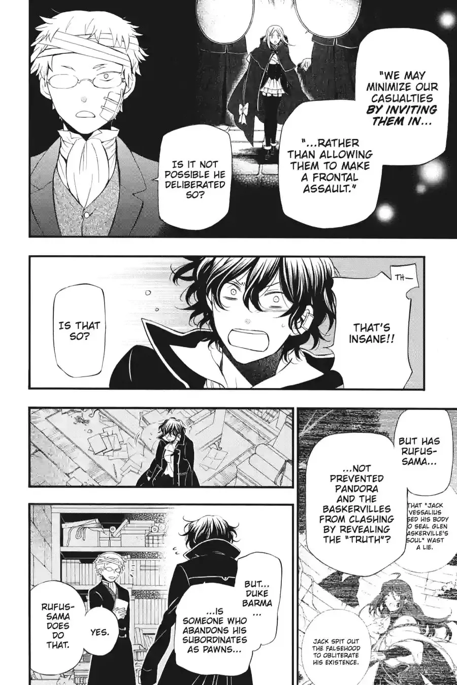 Pandora Hearts Chapter 218 page 10 - 